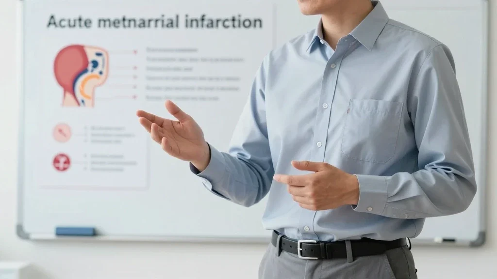 급성심근경색의 주요 전조증상 6가지 이미지