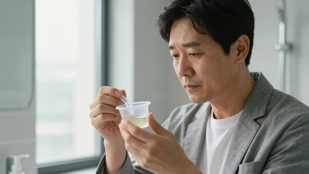 아침소변 거품 관리 및 예방 방법 이미지