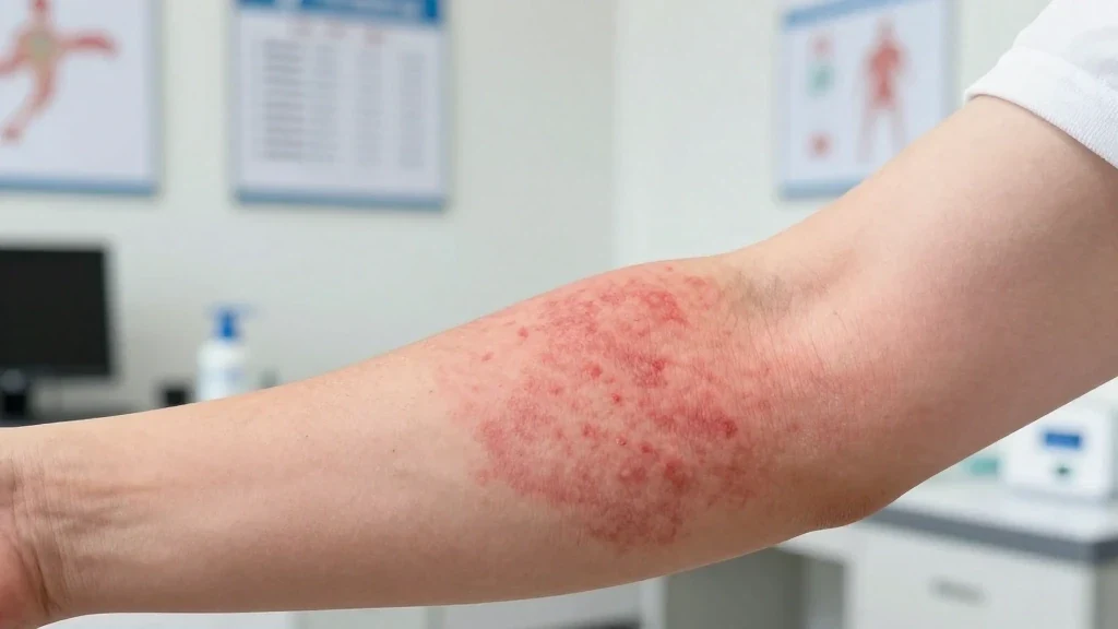 봉와직염 초기 증상과 특징 이미지