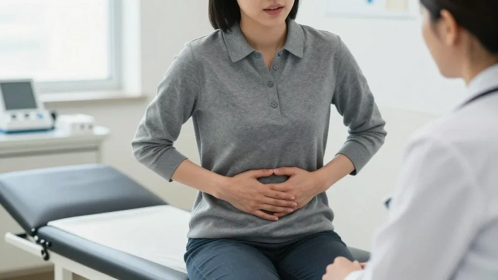 오른쪽 명치 통증과 관련된 근골격계 문제 및 치료법 이미지