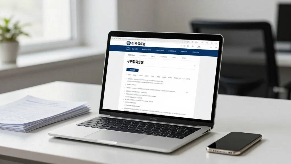 주민등록등본 인터넷 발급 시 주의사항과 팁 이미지