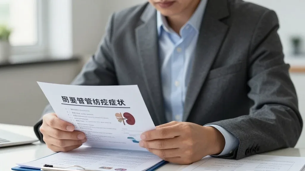 초기 신장 이상 증상이 쉽게 간과되는 이유 이미지