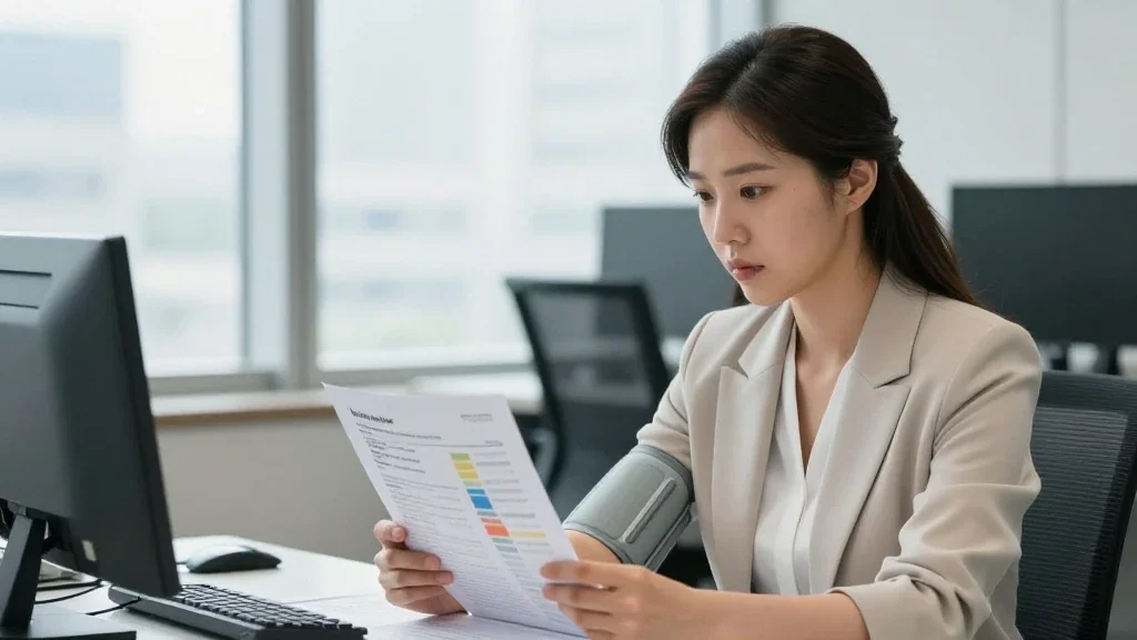 저혈압 수치별 정상 범위와 위험 수치 이미지