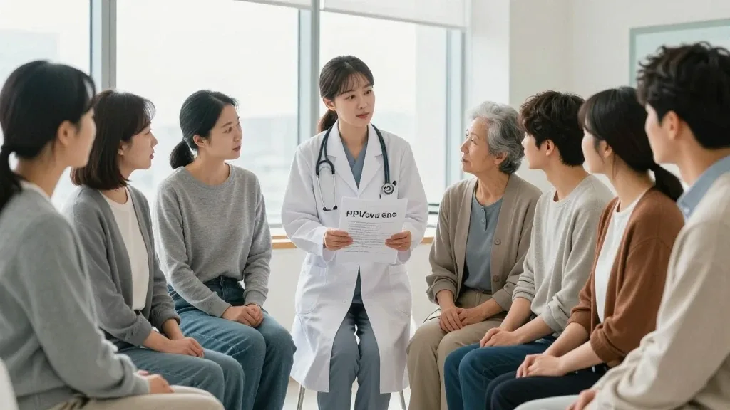 HPV 바이러스 증상과 초기 징후 이미지