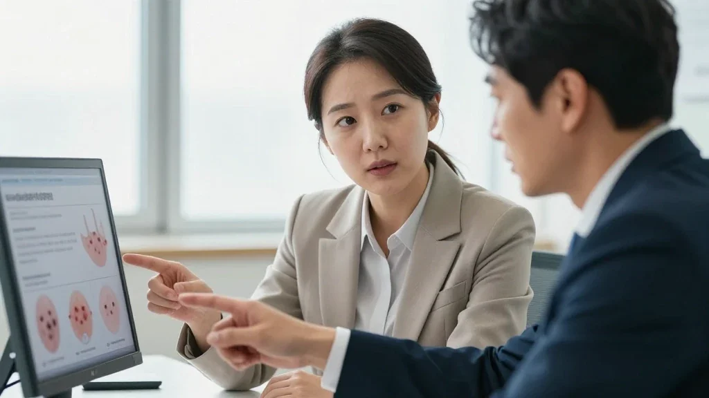 수두 초기증상의 일반적 특징 이미지