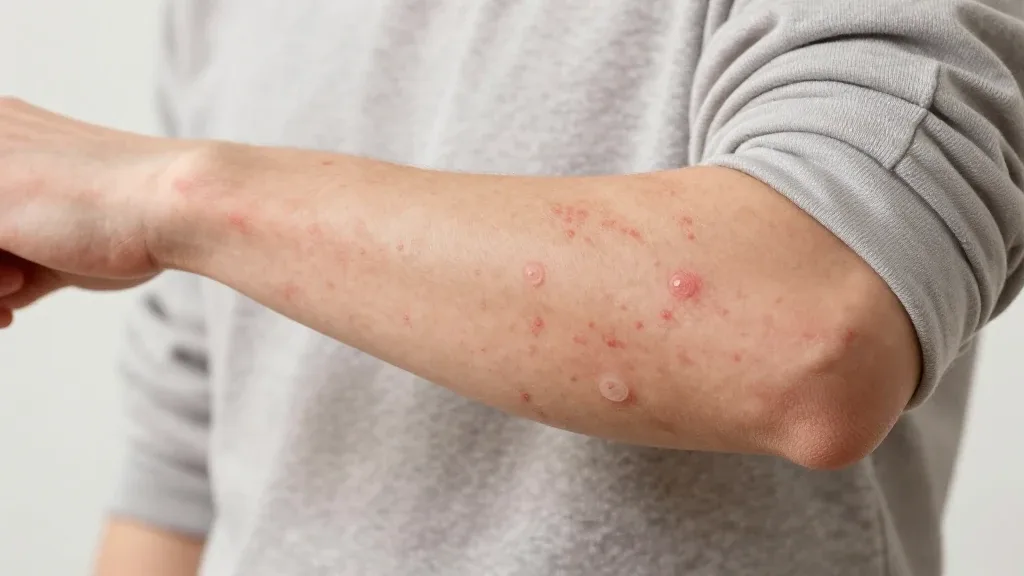 수두 잠복기와 전염성 시기 이미지