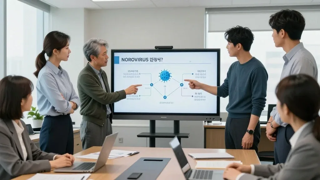 노로바이러스 주요 증상과 증상별 특징 이미지