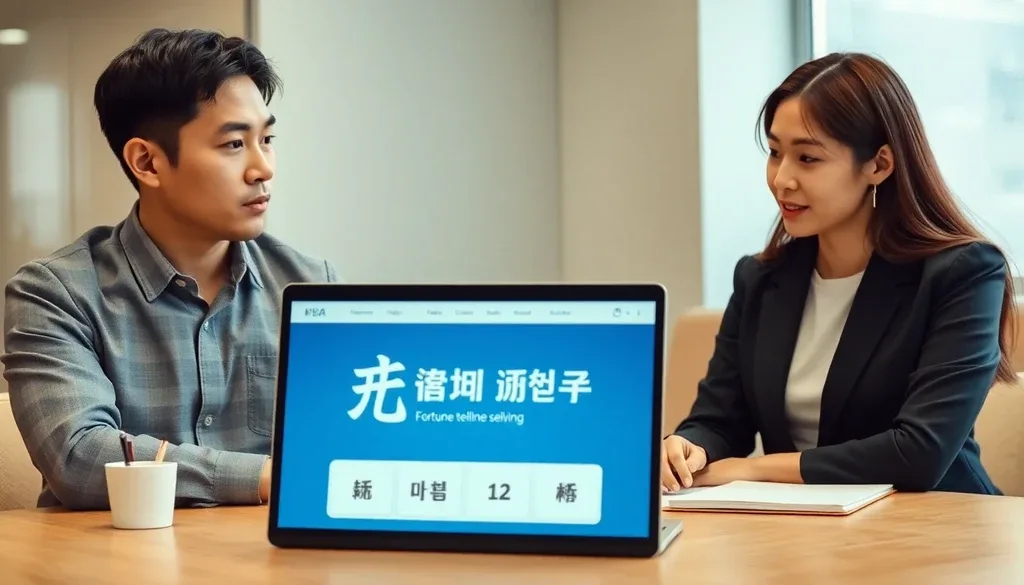 신한은행 운세 서비스 개요 이미지