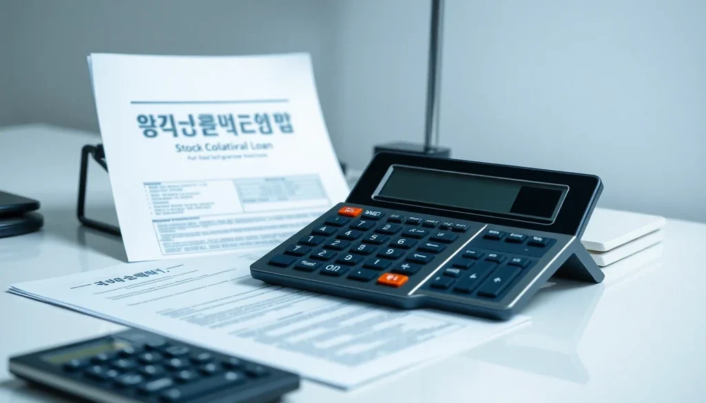 스탁론과 주식담보대출의 차이점 이미지