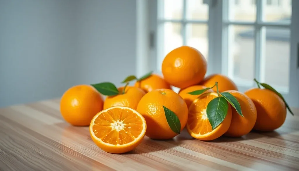 귤 영양 성분과 기본 효능 이미지