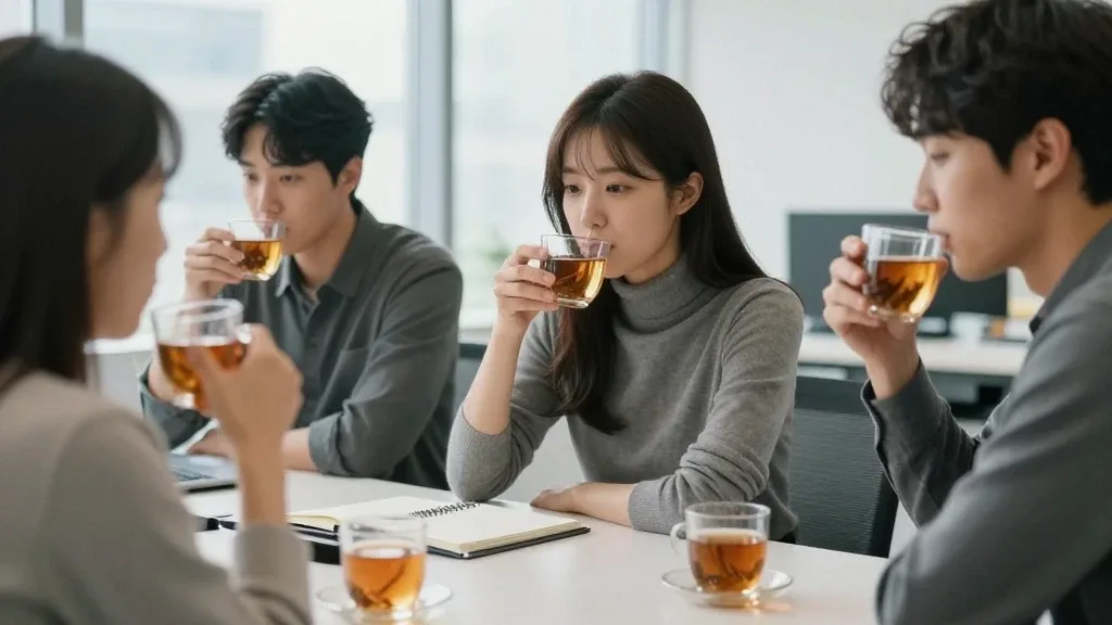 우엉차 맛과 집에서 우려내는 방법 이미지