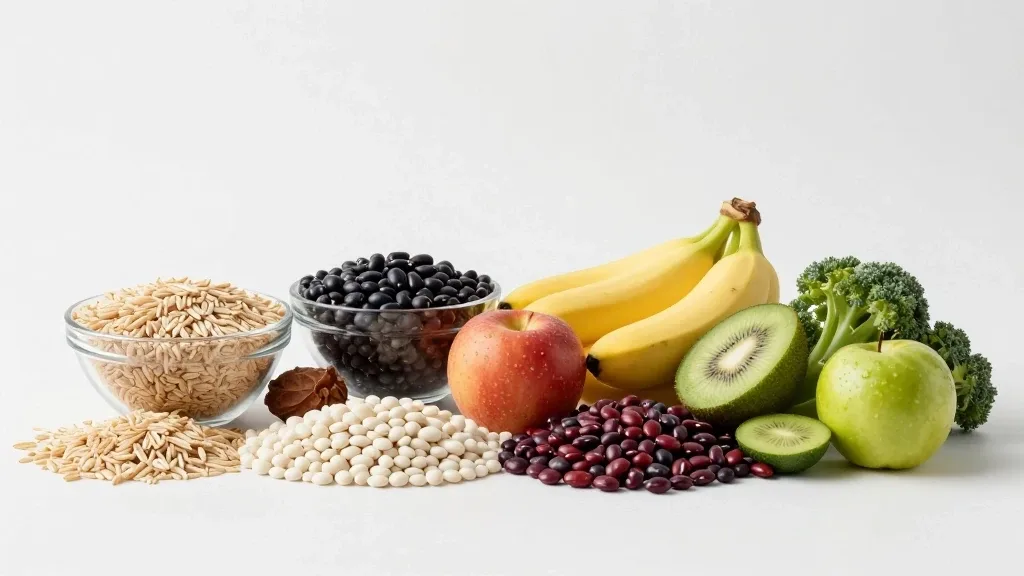식이섬유 많은 음식 구체적 리스트 이미지
