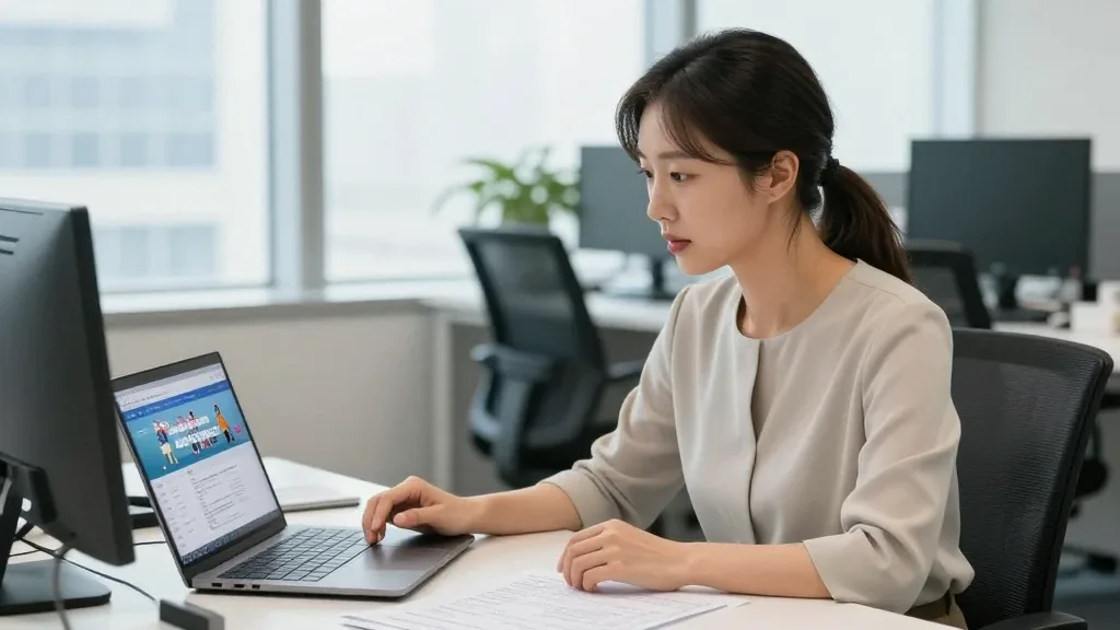 티니핑런 신청 방법 상세 안내 이미지