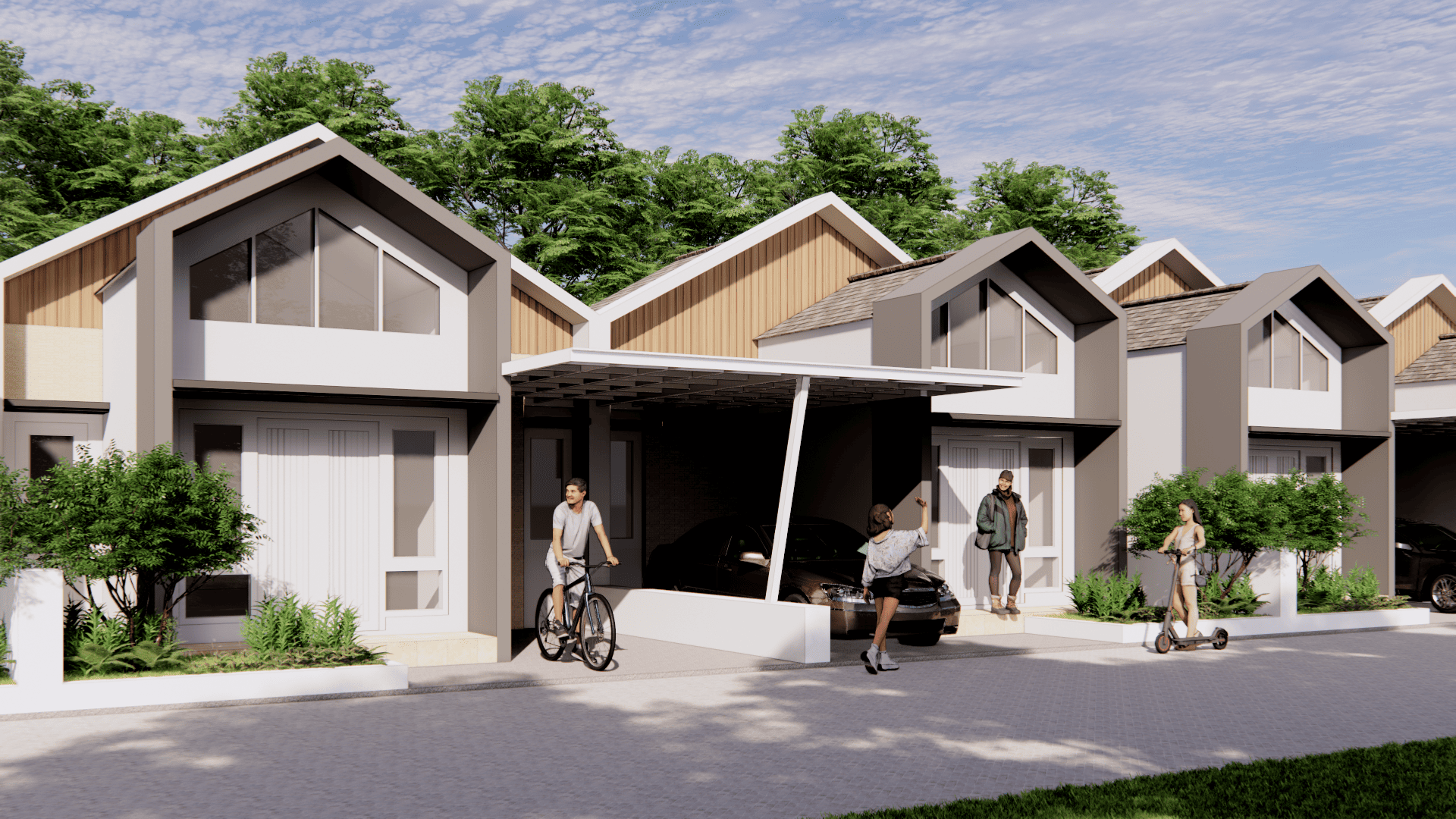 Modern luxury home pool