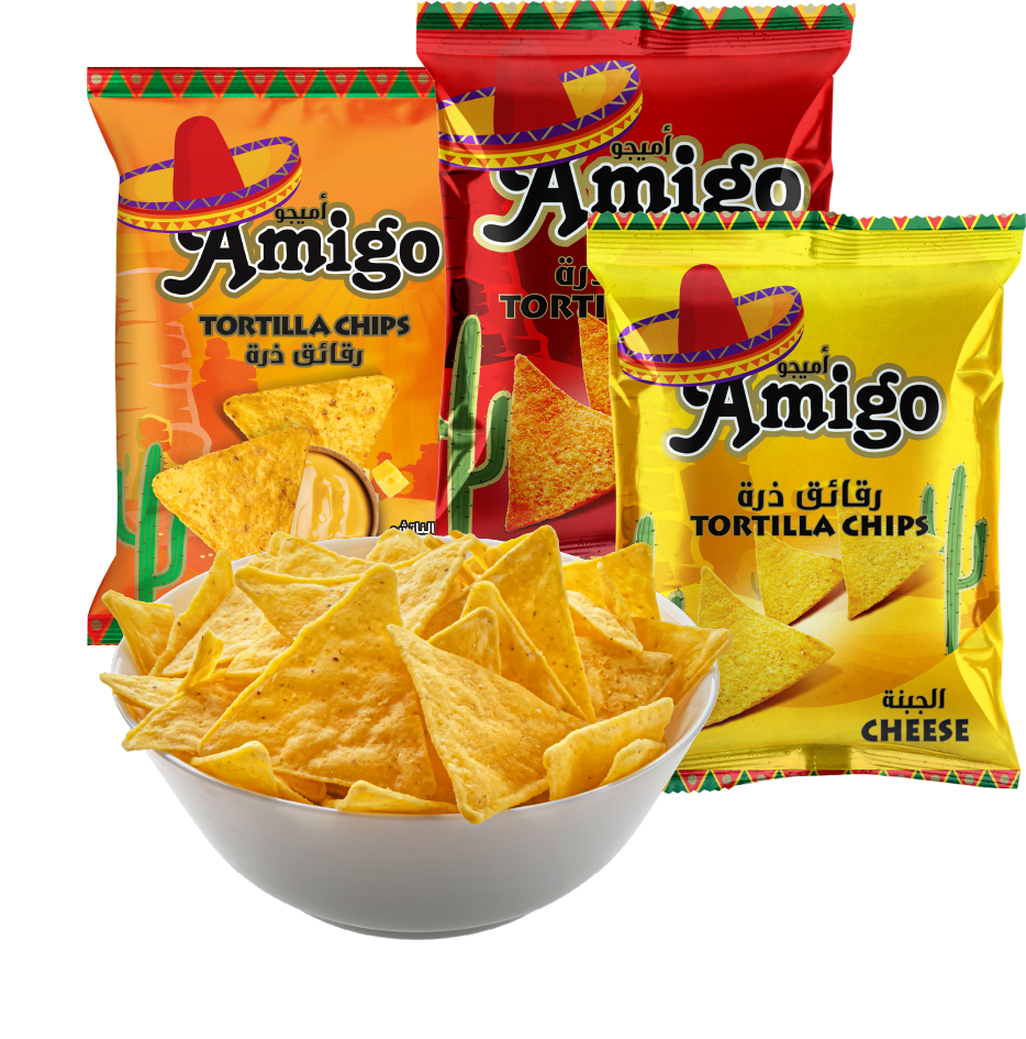 Amigo tortilla chips banner