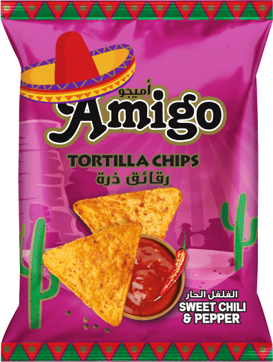 Amigo Sweet Chilli tortilla chips