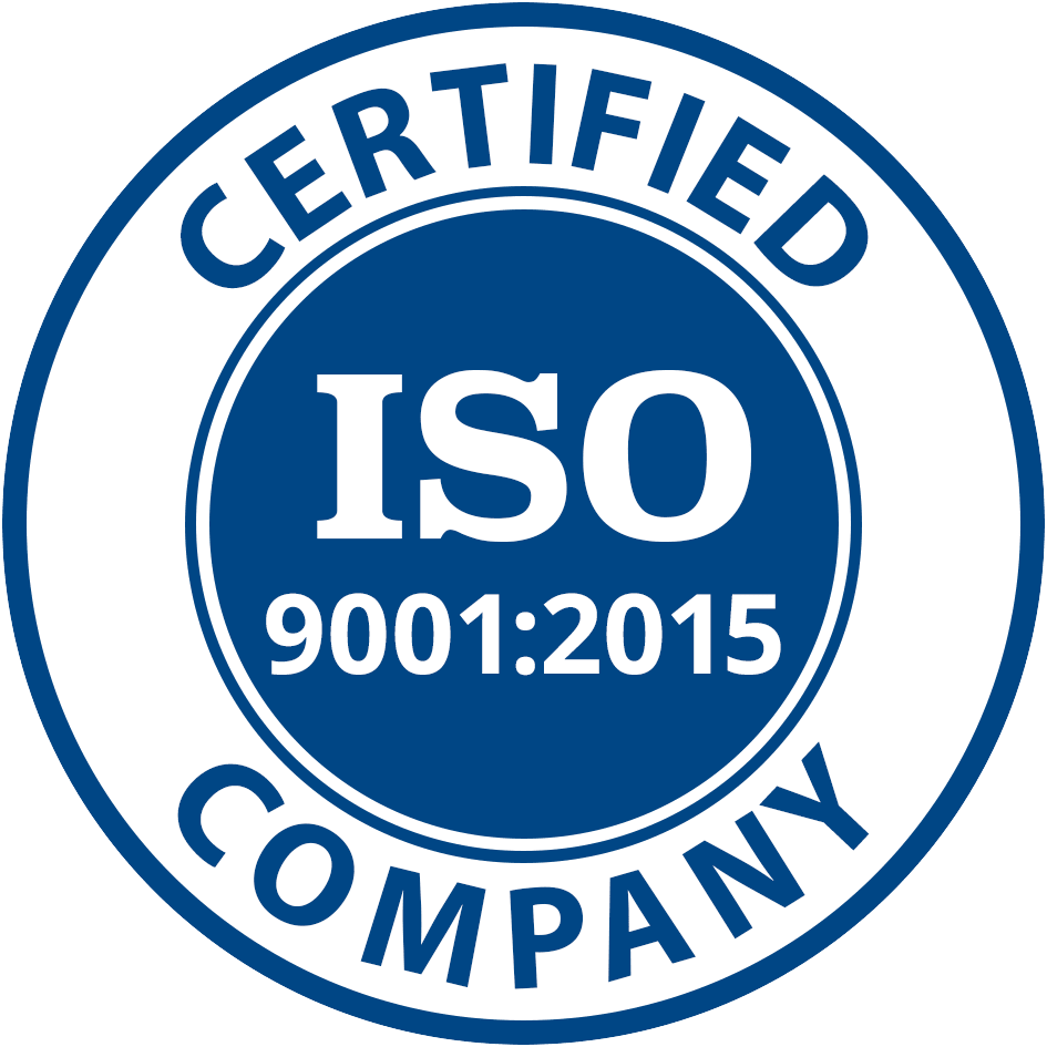 ISO certification badge