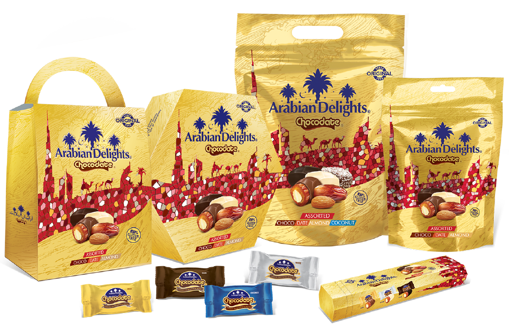 Arabian Delights fruits and dates assortment