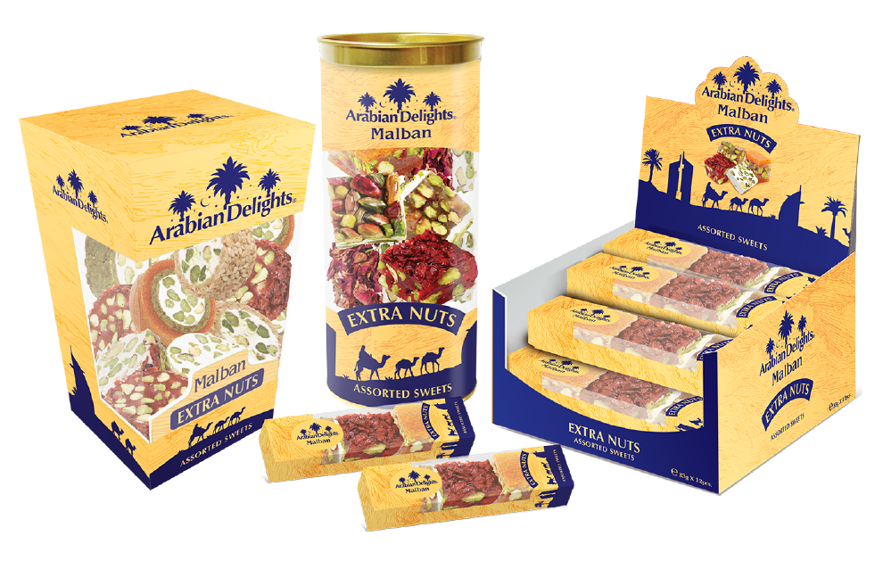 Arabian Delights Malban handmade nut bites