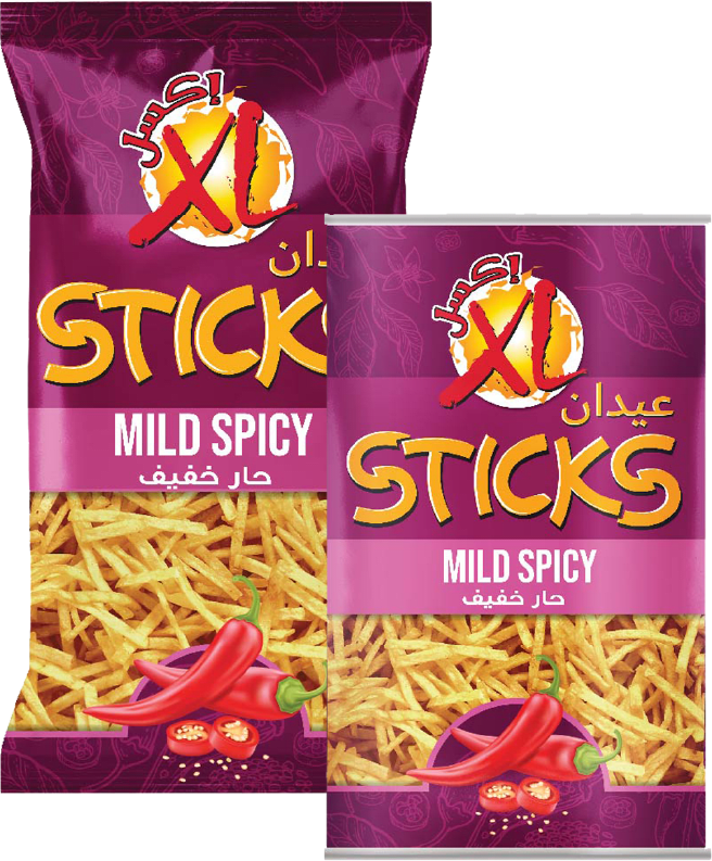 XL Sticks Mild Spicy flavor