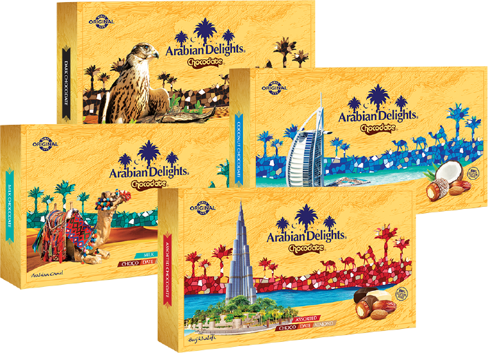 Chocodate travel retail souvenir gift boxes