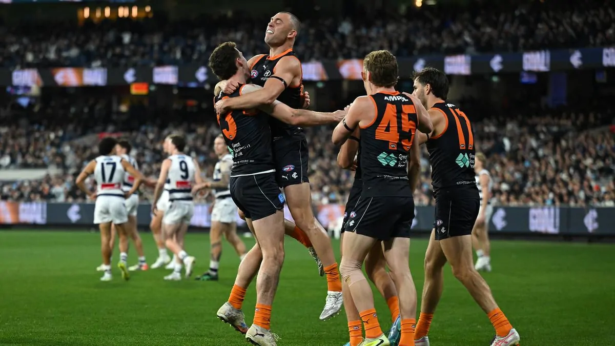 Cripps’ late goal seals Carlton upset over Geelong in MCG thriller