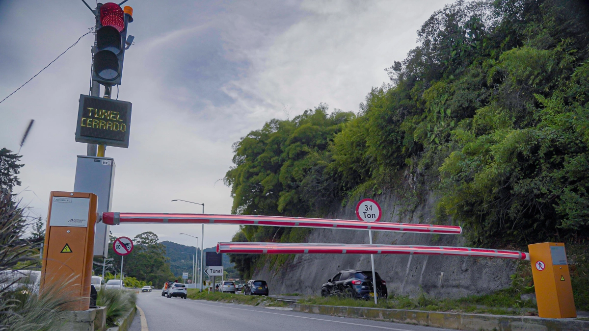 Túnel de Oriente implementará cierres automáticos para mejorar la seguridad y el tráfico