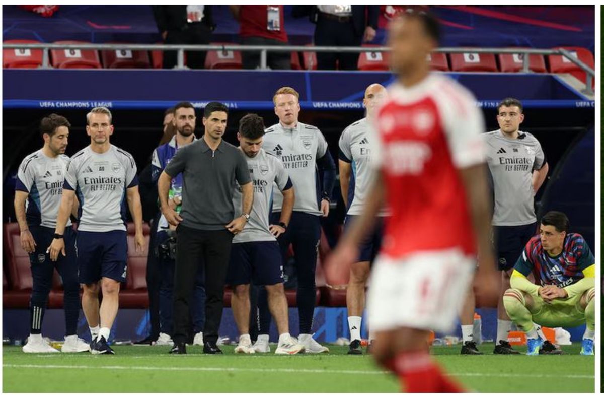Arteta calls for decisive action after Arsenal’s Champions League defeat