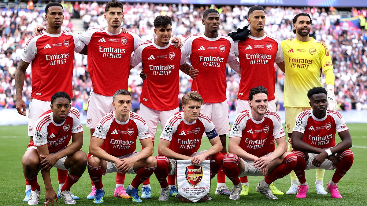 Arsenal plans squad changes and transfer targets following Champions League final defeat