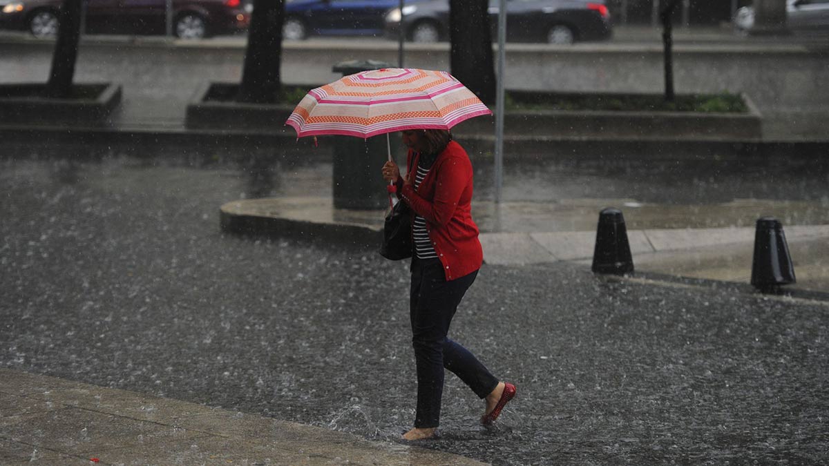Protección Civil advierte lluvias intensas de hasta 150 mm en siete estados de México