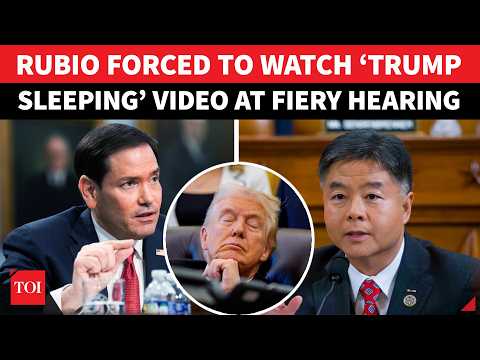 ‘¡Trump dormido justo a tu lado!’: El representante Lieu acorrala a Rubio con pruebas en vídeo; ‘¿Por qué estás mintiendo?’