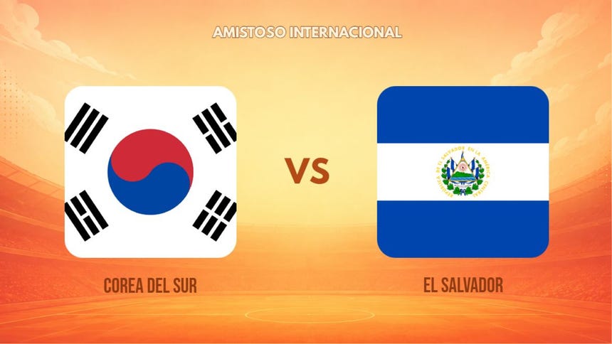Corea del Sur y El Salvador disputan un amistoso de preparación rumbo al Mundial 2026 en Utah