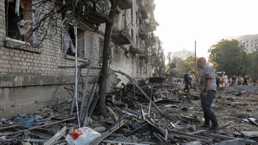 Ataque masivo con drones y misiles rusos deja 17 muertos y decenas de heridos en Kiev