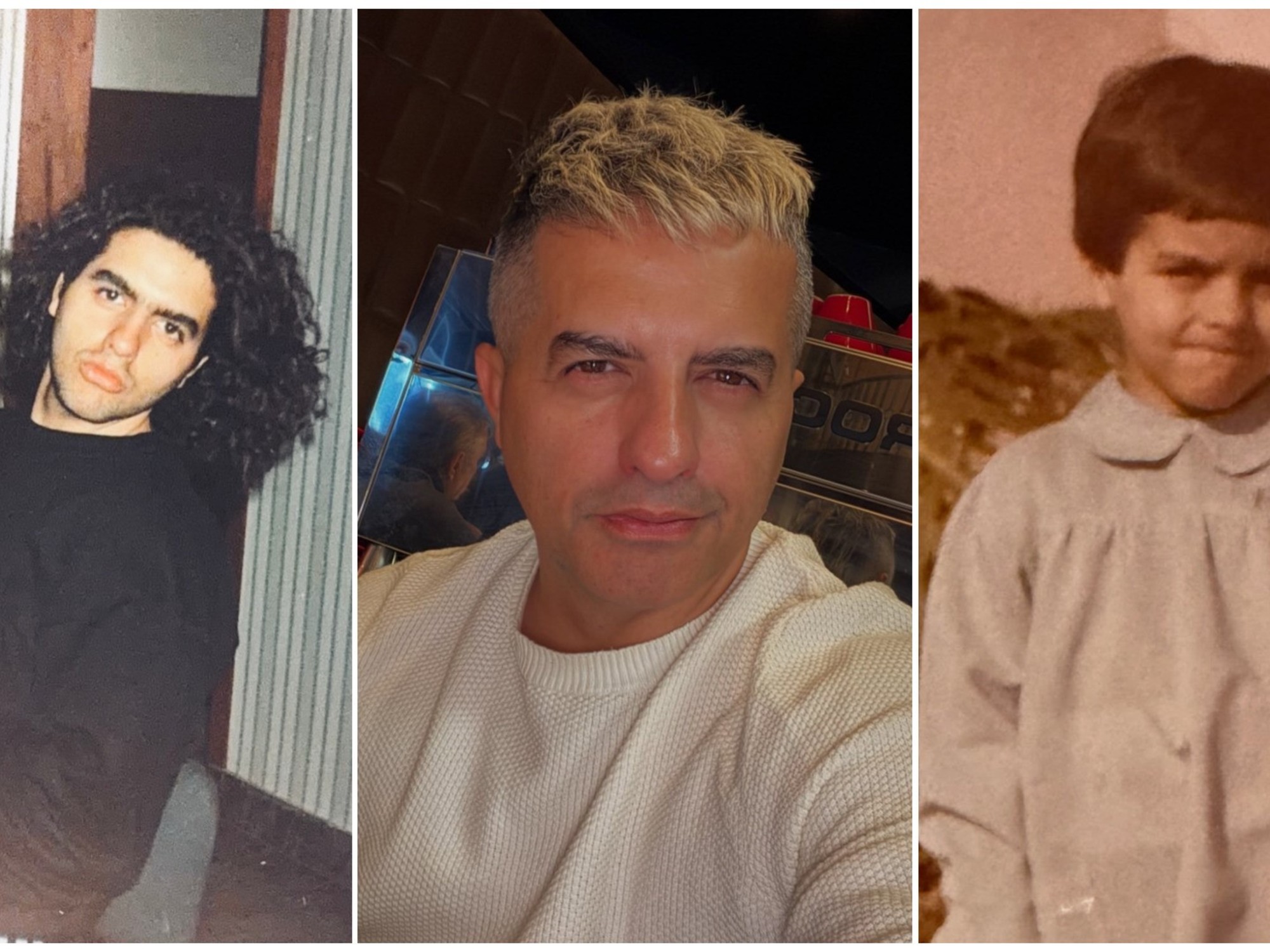 Ángel de Brito celebró sus 50 años con una reflexión personal y fotos de distintas etapas de su vida