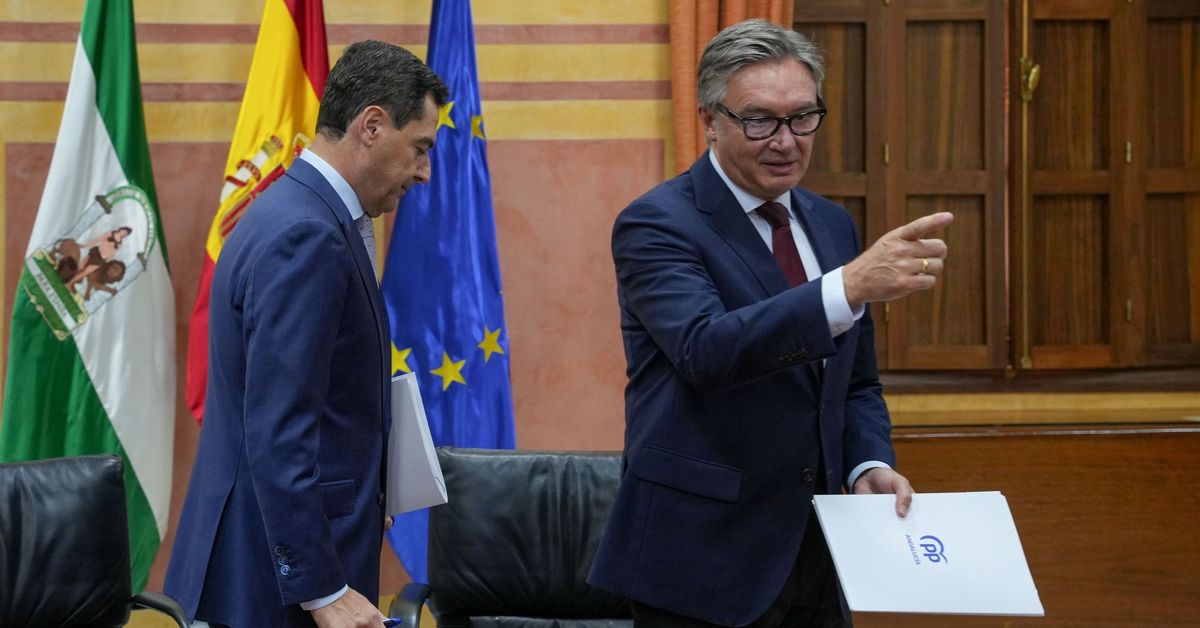 PP y Vox acuerdan un programa con medidas sobre vivienda, sanidad, inmigración y fiscalidad en Andalucía