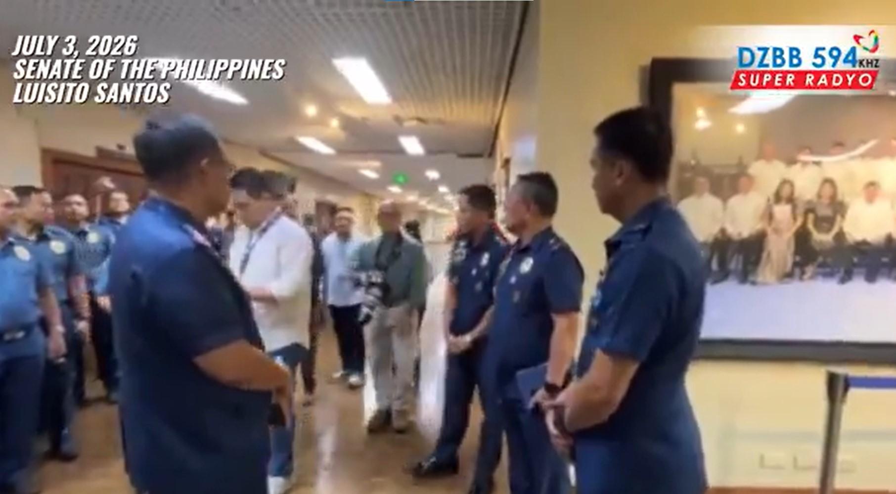 Senate, PNP conduct security inspection ahead of Vice President Sara Duterte impeachment trial