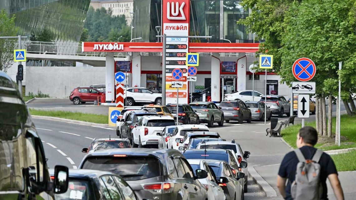 Crisis energética en Rusia por ataques ucranianos a refinerías