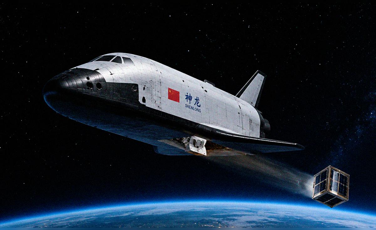 La nave reutilizable china Shenlong y el hallazgo de un objeto liberado en órbita terrestre