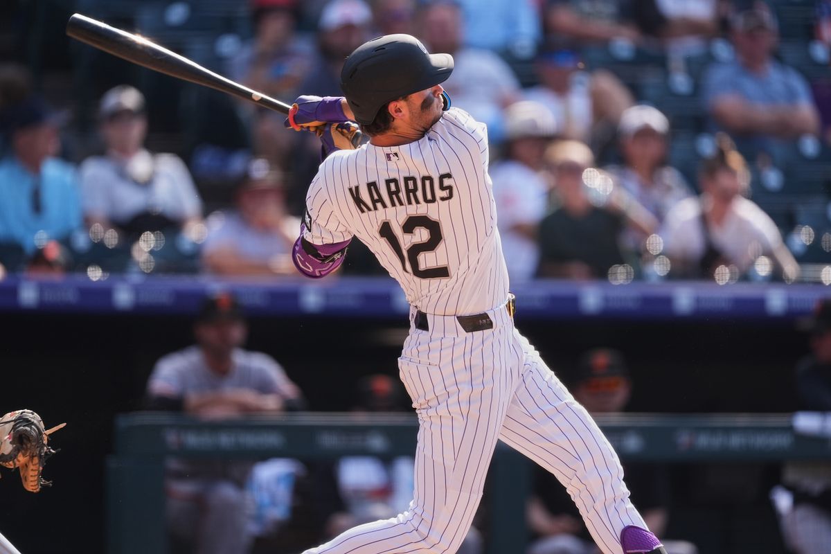 Rockies defeat Giants 7-6 with Karros' 3-run homer in 8th
