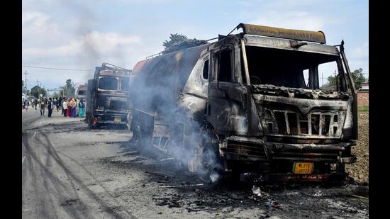 Ethnic Violence in Manipur Leaves Woman and Daughter Injured, Homes Destroyed