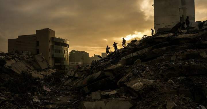 Canadian rescue team saves child amid Venezuela earthquake devastation