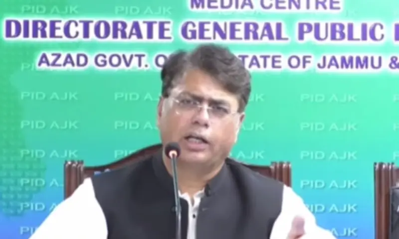 Government accuses JAAC of anti-Pakistan agenda linked to Indian funding in AJK