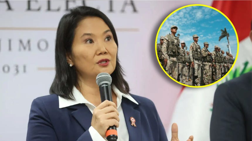 Keiko Fujimori Announces Plans for Legislative Powers and Armed Forces Mobilization