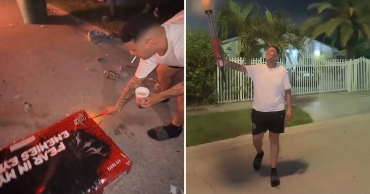 Dany Ome celebra el 4 de Julio como cubanoamericano en Miami