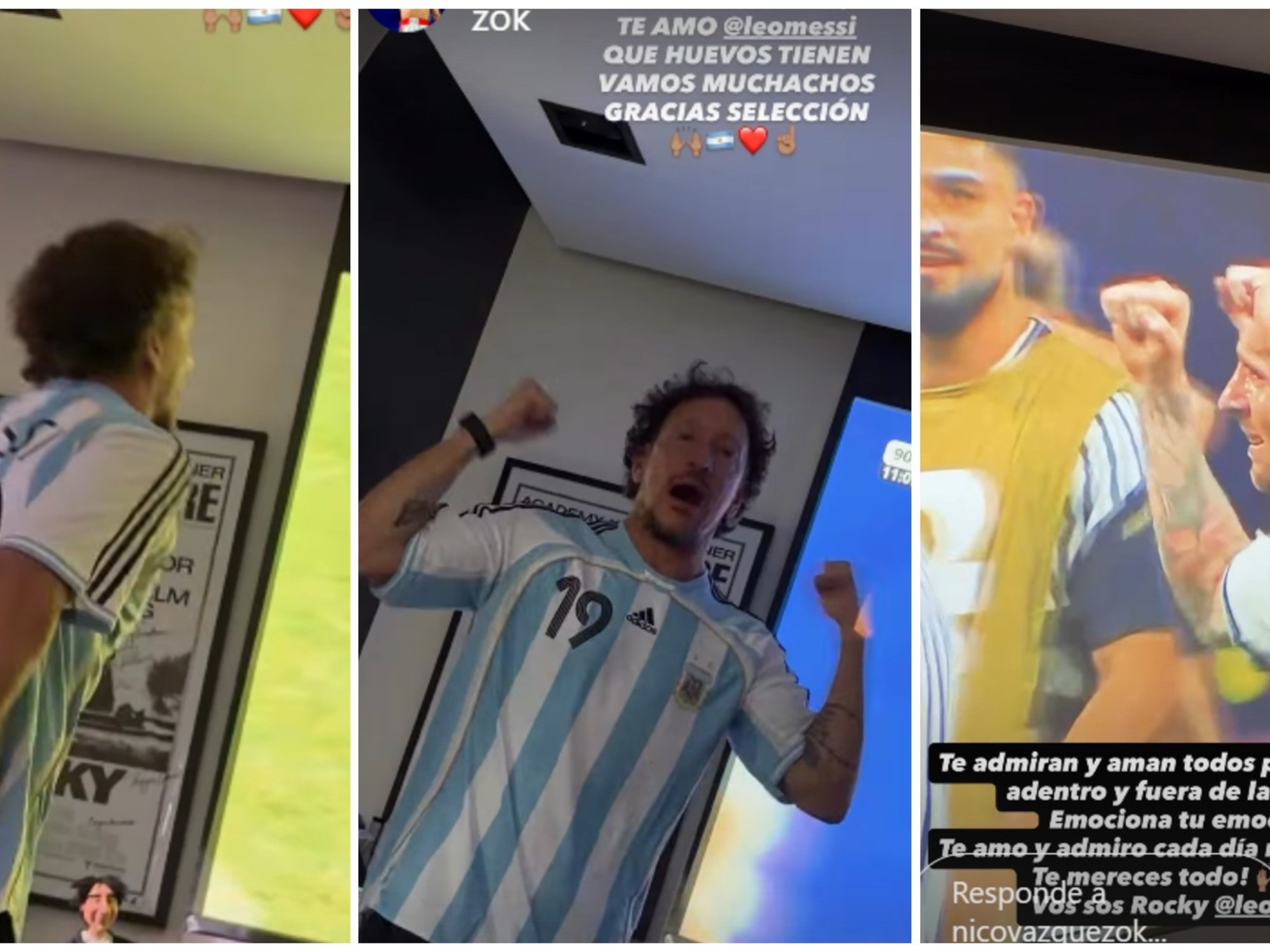 Nico Vázquez Expresa Admira por Lionel Messi Tras Victoria Argentina