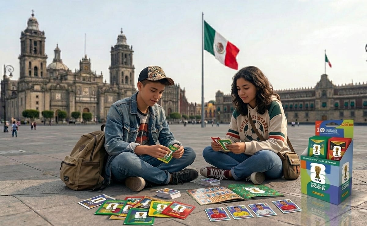 Panini organiza evento masivo de intercambio de estampas del Mundial 2026