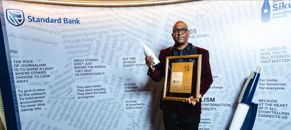 Mervyn Naidoo Recognized for Excellence in Hard News Reporting at 2026 Sikuvile Awards