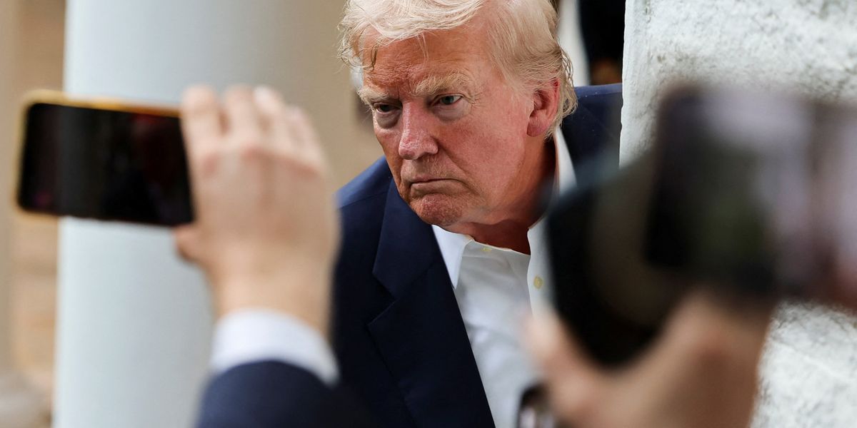 Trump Questions Accusations Against Maine Senate Candidate Graham Platner