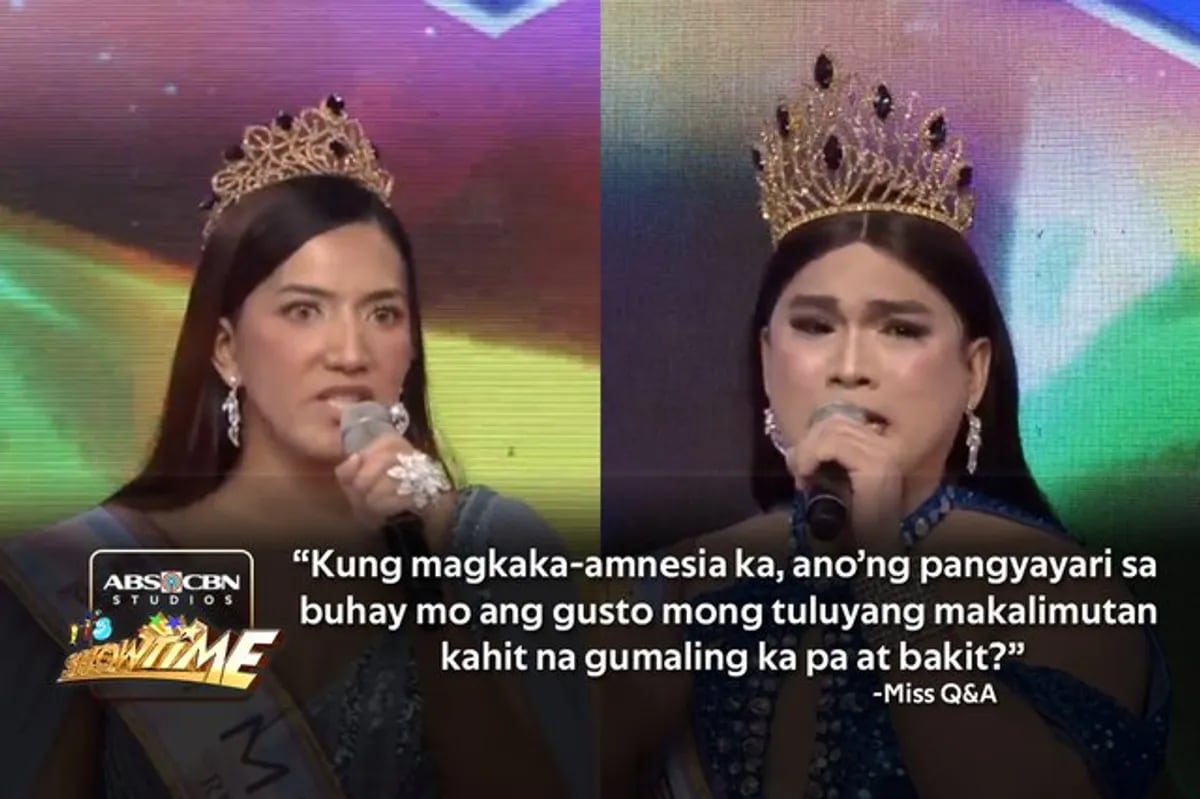 Cassandra and Justin Compete in 'Beklamation' on It’s Showtime