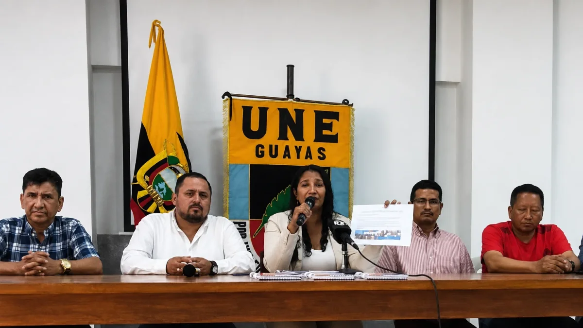 Violencia en escuelas: UNE exige medidas urgentes ante asesinatos y extorsiones a docentes